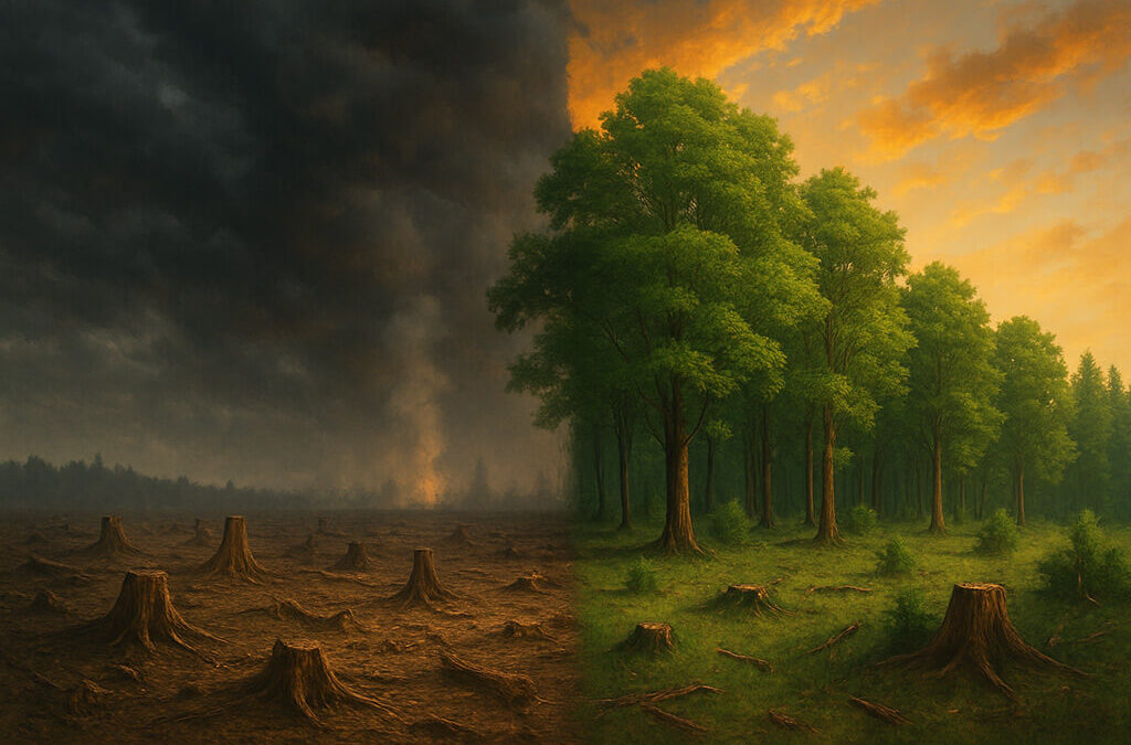 Deforestación y cambio climático.