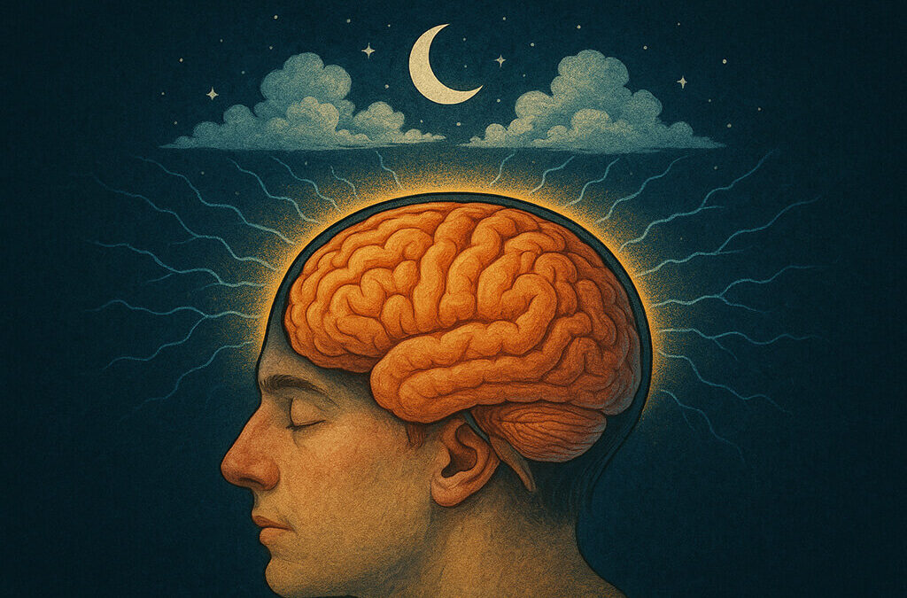El cerebro y el sueño y su impacto en la memoria, emociones y creatividad.