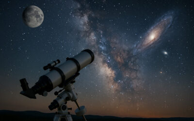 El telescopio: el invento que nos abrió los ojos al universo.