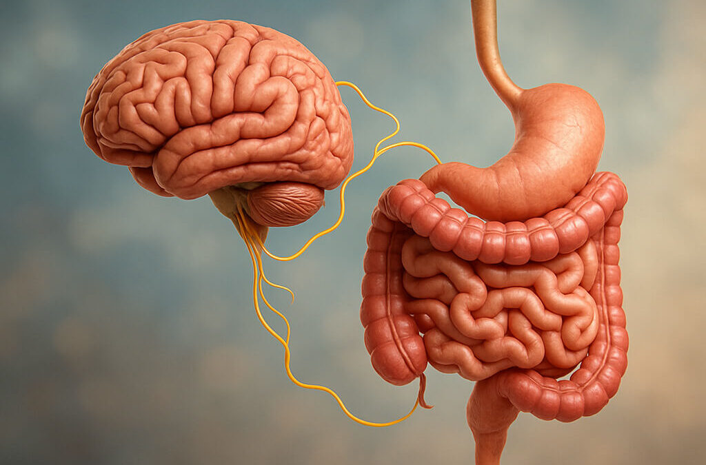 El curioso vínculo entre intestino y cerebro.