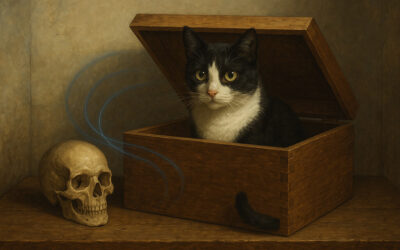 La paradoja del gato de Schrödinger y los límites de la realidad.