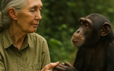 Jane Goodall: la mujer que cambió nuestra visión de los chimpancés.