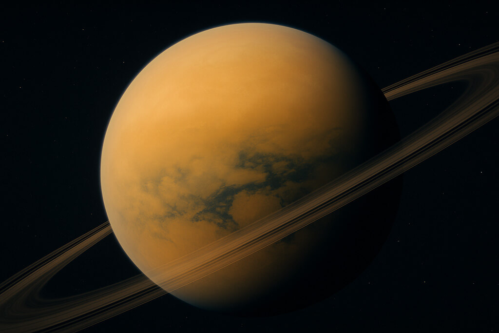 imagen del planeta titan