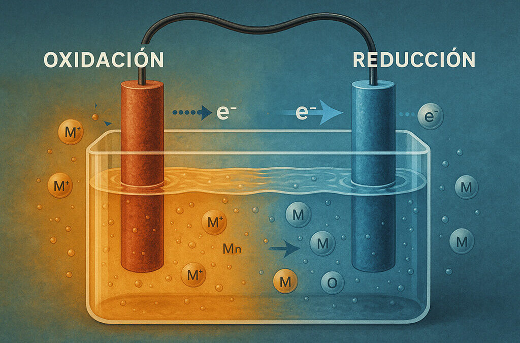Reacciones redox: cómo la química mueve electrones y transforma la materia.