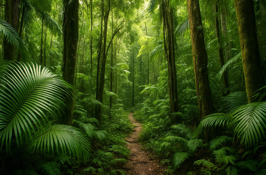 Selvas tropicales: los pulmones verdes del planeta.