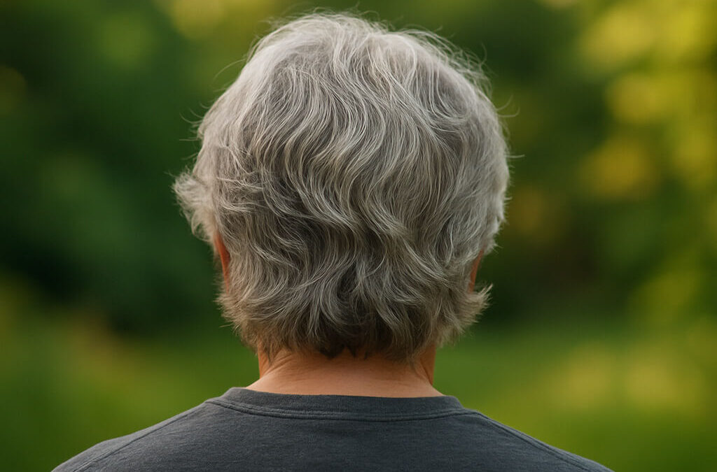 ¿Por qué nos salen canas con la edad?